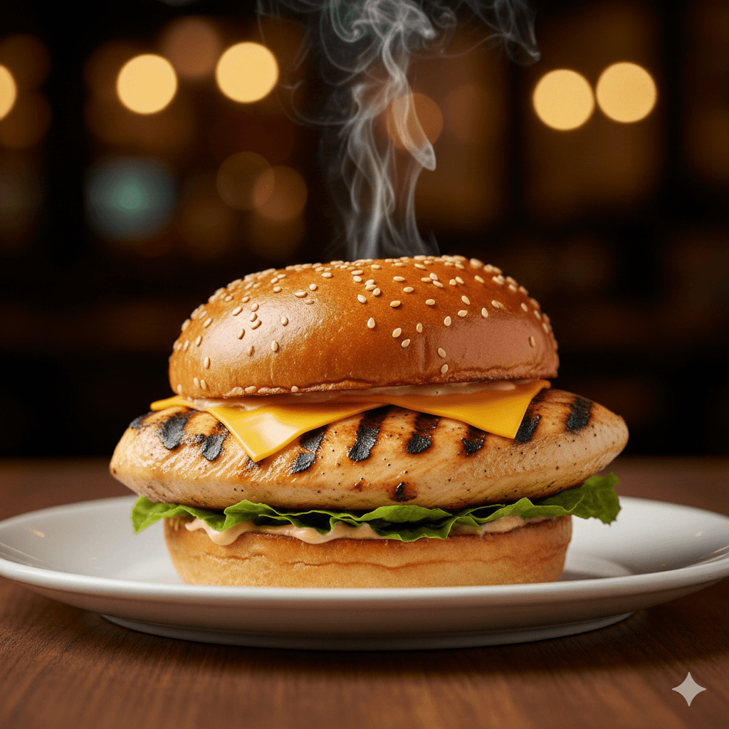تشكن تشيز برغر