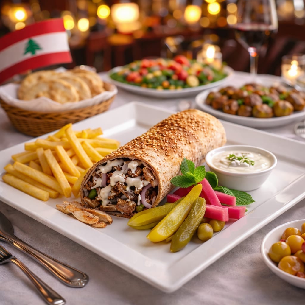 شاورما لحمة